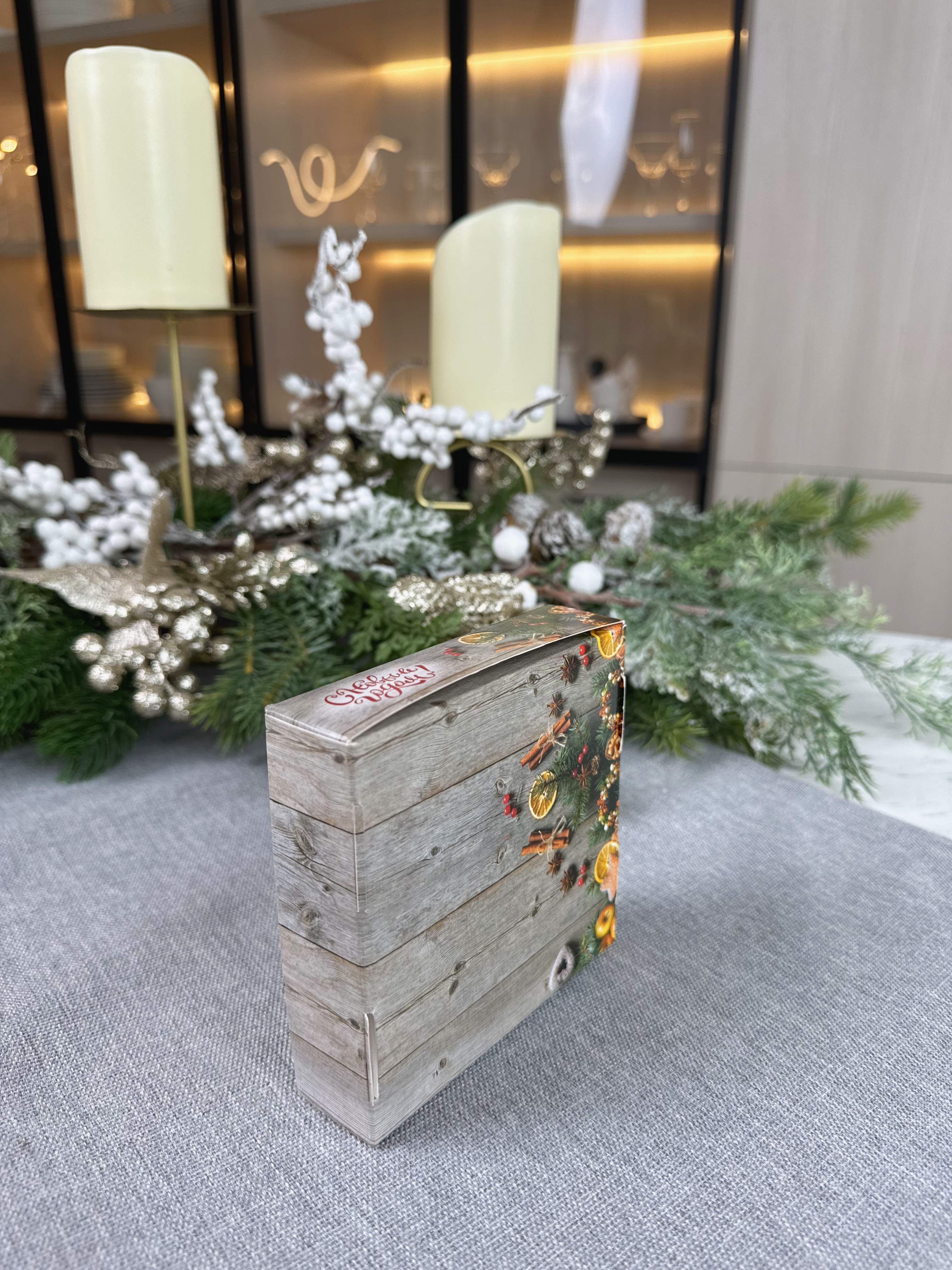 Упаковка под печенье/пряник/мармелад/пончик "Новогодний аромат" — изображение 6